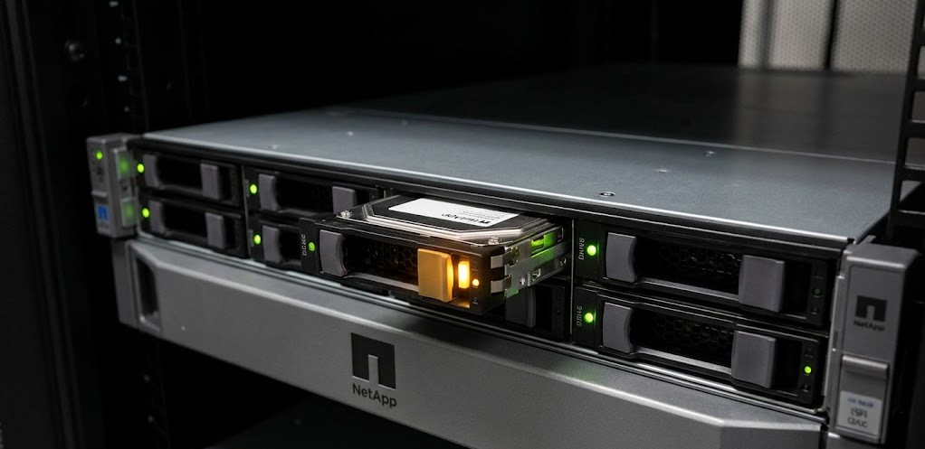 NetApp SAN: How to Replace a Failed Drive Safely